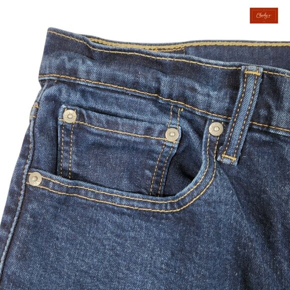 Levi's Strauss 502 Blue Jeans Long Pants Sz 32x32(ID130) - Picture 5 of 11